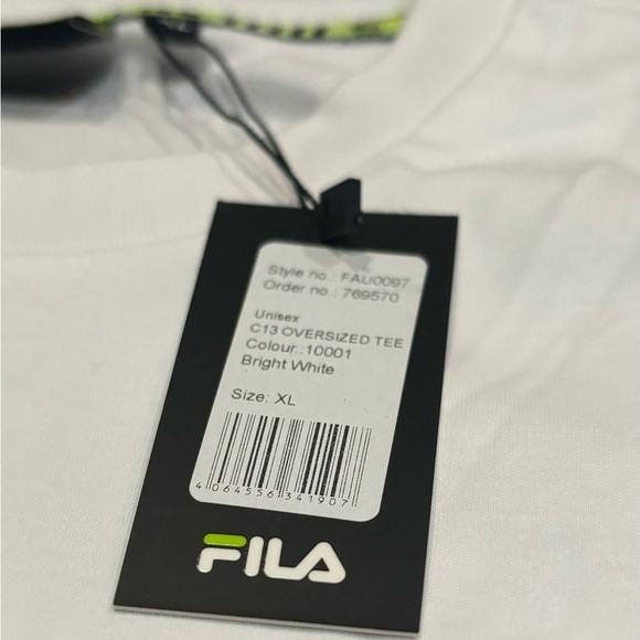 OVERSIZED FILA VR46 RIDERS ACADEMY T-SHIRT, XL - Picture 10 of 11